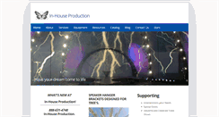 Desktop Screenshot of in-houseproduction.com